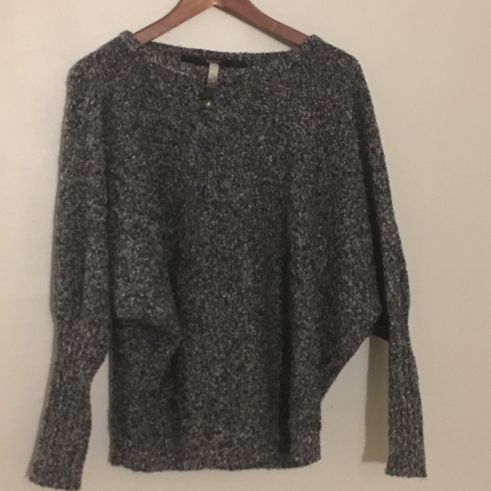 Kenzie grey batwing sweater